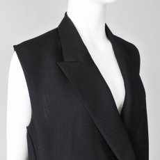 画像2: 【 Dignite Collier 】 ディニテコリエ メッシュ ダブル ベスト ジレ 春夏秋 レディース  (2)