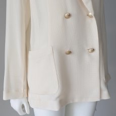 画像3: 【 Dignite Collier 】 ディニテコリエ メッシュ ダブル ジャケット 春夏秋 レディース  (3)