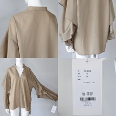 画像6: 【 CLOCHE 】 クロッシェ クロシェ 吸湿速乾 ラッフルフリル シアー スキッパー ブラウス 春夏秋 レディース  (6)