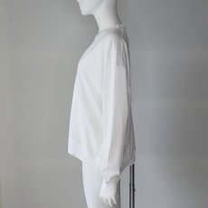 画像4: 《 アンサンブル 対応 》【 Maglia Plus 】マリア プラス きれいめ 接触冷感 ツルツル テロテロ シルケット カットソー カーディガン 春夏秋 レディース  (4)