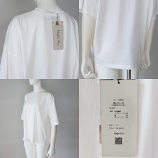 画像6: 《 アンサンブル 対応 》【 Maglia Plus 】マリア プラス きれいめ 接触冷感 ツルツル テロテロ シルケット カットソー Tシャツ 春夏秋 レディース  (6)