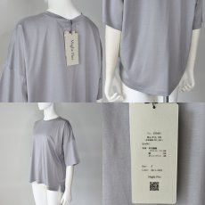 画像6: 《 アンサンブル 対応 》【 Maglia Plus 】マリア プラス きれいめ 接触冷感 ツルツル テロテロ シルケット カットソー Tシャツ 春夏秋 レディース  (6)
