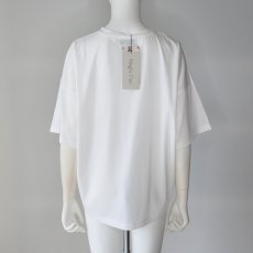 画像5: 《 アンサンブル 対応 》【 Maglia Plus 】マリア プラス きれいめ 接触冷感 ツルツル テロテロ シルケット カットソー Tシャツ 春夏秋 レディース  (5)