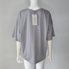 画像5: 《 アンサンブル 対応 》【 Maglia Plus 】マリア プラス きれいめ 接触冷感 ツルツル テロテロ シルケット カットソー Tシャツ 春夏秋 レディース  (5)