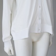 画像3: 《 アンサンブル 対応 》【 Maglia Plus 】マリア プラス きれいめ 接触冷感 ツルツル テロテロ シルケット カットソー カーディガン 春夏秋 レディース  (3)