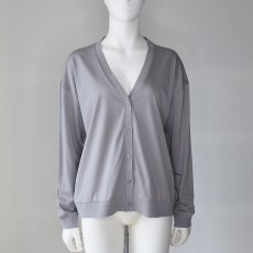 画像1: 《 アンサンブル 対応 》【 Maglia Plus 】マリア プラス きれいめ 接触冷感 ツルツル テロテロ シルケット カットソー カーディガン 春夏秋 レディース  (1)