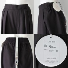画像6: 【 anana 】 アナナ ウール調 きれいめ ハイウエスト タック ワイド パンツ 春秋冬 レディース  (6)