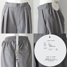 画像6: 【 anana 】 アナナ ウール調 きれいめ ハイウエスト タック ワイド パンツ 春秋冬 レディース  (6)