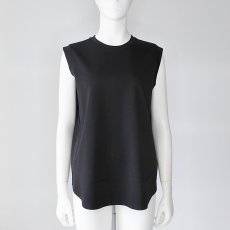画像1: 【 Dignite Collier 】 ディニテコリエ 　裾切り替え ノースリーブ Tシャツ カットソー 春夏秋 レディース  (1)