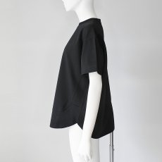 画像4: 【 Dignite Collier 】 ディニテコリエ 裾切り替え Tシャツ カットソー 春夏秋 レディース  (4)
