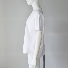 画像4: 【 Dignite Collier 】 ディニテコリエ 裾切り替え Tシャツ カットソー 春夏秋 レディース  (4)