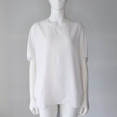 画像1: 【 Dignite Collier 】 ディニテコリエ 日本製 ジョーゼット風 コクーン ドルマンスリーブ プルオーバー カットソー 春夏秋 レディース  (1)