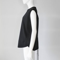 画像4: 【 Dignite Collier 】 ディニテコリエ 　裾切り替え ノースリーブ Tシャツ カットソー 春夏秋 レディース  (4)