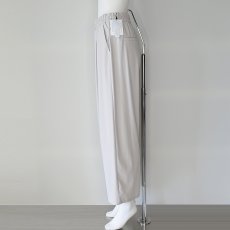 画像3: 30％OFF《 セットアップ 対応》【 QTUME 】 クチューム 日本製 きれいめ テロンテロン GRACE COOL 接触冷感 吸水速乾 UVカット ドローコード付き ストレッチ ワイド パンツ 春夏秋 レディース  (3)