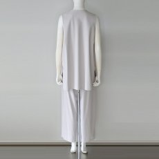 画像9: 30％OFF《 セットアップ 対応》【 QTUME 】 クチューム 日本製 きれいめ テロンテロン GRACE COOL 接触冷感 吸水速乾 UVカット ドローコード付き ストレッチ ワイド パンツ 春夏秋 レディース  (9)