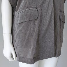 画像3: 【 CLOCHE 】 クロッシェ クロシェ オーバーサイズ メッシュ ベロア 半袖 ジャケット 春夏秋 レディース  (3)