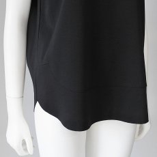 画像3: 【 Dignite Collier 】 ディニテコリエ 　裾切り替え ノースリーブ Tシャツ カットソー 春夏秋 レディース  (3)