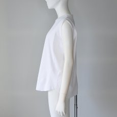 画像4: 【 Dignite Collier 】 ディニテコリエ 　裾切り替え ノースリーブ Tシャツ カットソー 春夏秋 レディース  (4)