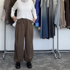 画像5: 【予約商品】《納期：2025年10月中旬〜10月下旬》【 CYAN TOKYO 】シアン トーキョー スクエアポケット ジャージ ジョガー パンツ 春秋冬 レディース  (5)