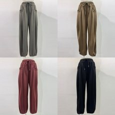 画像3: 【予約商品】《納期：2025年10月中旬〜10月下旬》【 CYAN TOKYO 】シアン トーキョー スクエアポケット ジャージ ジョガー パンツ 春秋冬 レディース  (3)