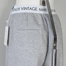 画像5: 【 MARGAUX VINTAGE 】 マルゴーヴィンテージ ロゴウエストゴム カーブ カービー コクーン タック スウェット スエット パンツ 春夏秋 レディース  (5)
