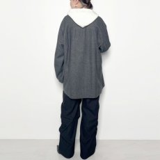 画像3: 【予約商品】《納期：2025年9月下旬〜10月上旬》【 CHIGNON 】シニヨン ダブルフェイス ジャージ コート 春秋冬 レディース  (3)