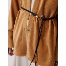 画像2: 【予約商品】《納期：2025年9月下旬〜10月上旬》【 CHIGNON 】シニヨン オブジェモチーフ コード 紐 ベルト オールシーズン レディース  (2)