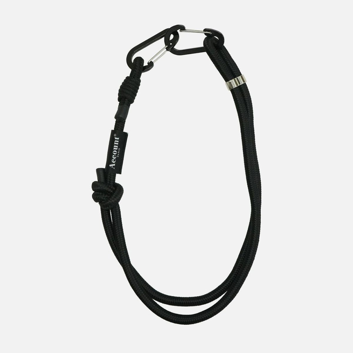画像1: 【 Account 】 アカウント 【 MICALLE MICALLE 】 ミカーレ ミカーレ カラビナ付き 斜め掛け ショルダーストラップ オールシーズン 男女兼用  (1)
