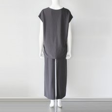 画像3: 《 上下セット 》【 CLOCHE 】 クロッシェ クロシェ ショーゼット ストレッチ ベスト ジレ  Iライン スカート セットアップ 春夏秋 レディース  (3)