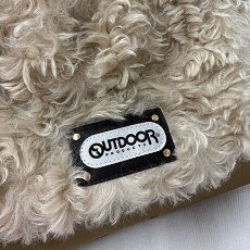 画像10: 予約商品《８/末頃入荷》【 RISLEY x OUTDOOR 】 リズレー リズレイ アウトドア コラボ Triangle fur bag エコファー トライアングル バッグ 春秋冬 レディース  (10)