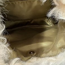 画像13: 予約商品《８/末頃入荷》【 RISLEY x OUTDOOR 】 リズレー リズレイ アウトドア コラボ Triangle fur bag エコファー トライアングル バッグ 春秋冬 レディース  (13)