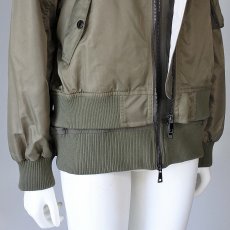 画像4: 《 セットアップ 対応 》【 RISLEY 】 リズレー リズレイ Shoulder MA-1 肩掛け 2way MA1 ナイロン ブルゾン 春秋冬 レディース  (4)
