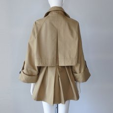 画像5: 【 RISLEY 】 リズレー リズレイ Shoulder trench 肩掛け 2way トレンチコート 春秋冬 レディース  (5)