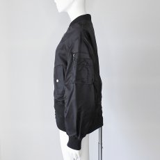 画像5: 《 セットアップ 対応 》【 RISLEY 】 リズレー リズレイ Shoulder MA-1 肩掛け 2way MA1 ナイロン ブルゾン 春秋冬 レディース  (5)