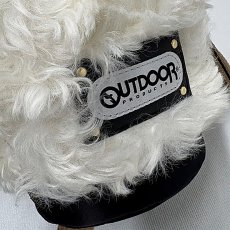 画像7: 予約商品《８/末頃入荷》【 RISLEY x OUTDOOR 】 リズレー リズレイ アウトドア コラボ Bucket fur bag エコファー バスケット 斜め掛け ショルダー ハンド バッグ 春秋冬 レディース  (7)