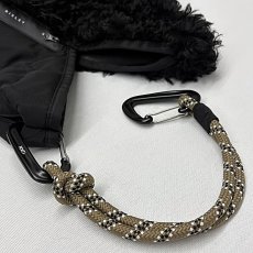 画像13: 予約商品《８/末頃入荷》【 RISLEY x OUTDOOR 】 リズレー リズレイ アウトドア コラボ Triangle fur quilt mini bag エコファー トライアングル ミニ バッグ 春秋冬 レディース  (13)
