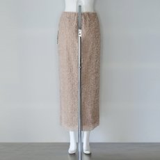 画像4: 《 セットアップ 対応》【 cafune 】 カフネ シアー フェザー チュール エアリー ストレート スカート 春秋 レディース  (4)