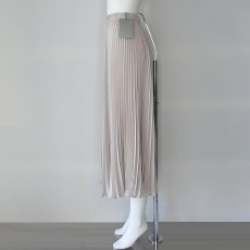 画像3: 【 PRIORITY 】 プライオリティ シフォン プリーツ ガウチョ パンツ オールシーズン レディース  (3)