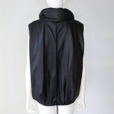 画像5: 【 MARGAUX VINTAGE 】 マルゴー ヴィンテージ フェイクレザー バルーン 中綿 ジレ ベスト 春秋冬 レディース  (5)