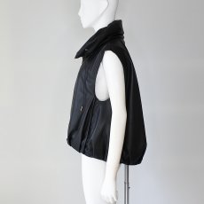 画像4: 【 MARGAUX VINTAGE 】 マルゴー ヴィンテージ フェイクレザー バルーン 中綿 ジレ ベスト 春秋冬 レディース  (4)