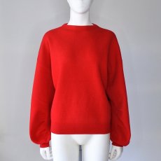 画像1: 【 CYNICAL 】シニカル もちもち ノンチク ウォッシャブル 抗ピリング ボリューム袖 ニット プルオーバー 春秋冬 レディース  (1)