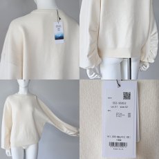 画像6: 【 CYNICAL 】シニカル もちもち ノンチク ウォッシャブル 抗ピリング ボリューム袖 ニット プルオーバー 春秋冬 レディース  (6)