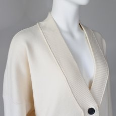 画像2: 【 CYNICAL 】 シニカル ゆったりシルエット ノンチク ウォッシャブル ニット ロング カーディガン 春秋冬 レディース  (2)