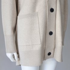 画像3: 【 CYNICAL 】 シニカル ゆったりシルエット ノンチク ウォッシャブル ニット ロング カーディガン 春秋冬 レディース  (3)