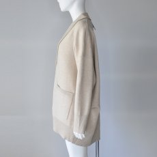 画像4: 【 CYNICAL 】 シニカル ゆったりシルエット ノンチク ウォッシャブル ニット ロング カーディガン 春秋冬 レディース  (4)
