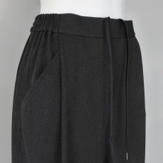 画像11: 《 上下セット 》【 CLOCHE 】 クロッシェ クロシェ ゆったりシルエット ウール調 ウォッシャブル ストレッチ 抗ピリング コクーン シャツ ブラウス カーブ パンツ 春秋冬 レディース  (11)