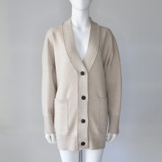 画像1: 【 CYNICAL 】 シニカル ゆったりシルエット ノンチク ウォッシャブル ニット ロング カーディガン 春秋冬 レディース  (1)