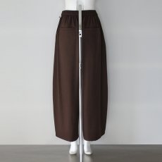画像13: 《 上下セット 》【 CLOCHE 】 クロッシェ クロシェ ゆったりシルエット ウール調 ウォッシャブル ストレッチ 抗ピリング コクーン シャツ ブラウス カーブ パンツ 春秋冬 レディース  (13)