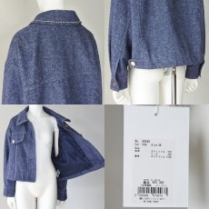 画像6: 【 DOS DIOSAS 】ドスディオサス オーバーサイズ ウール混 ビッグステッチ Gジャン ジャケット 春秋冬 レディース  (6)