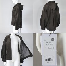 画像6: 【 CYNICAL 】シニカル ゆったりシルエット 2Way ストレッチ ベロア フーディ ブルゾン 春秋冬 レディース  (6)